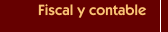 Fiscal y contable